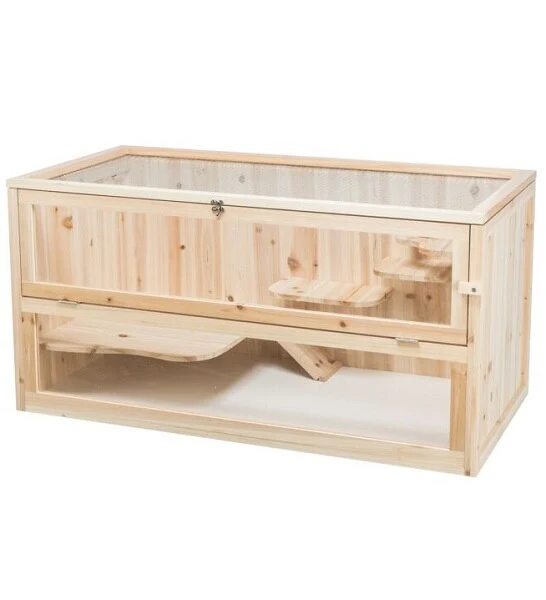 Trixie Wood Rodent Home for Small Pets 100X50X50CM
