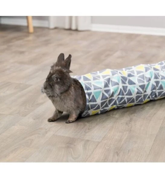 Trixie Sunny Plush Cuddly Tunnel for Small Pets 19X70CM