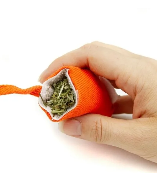 King Catnip Mouse Cat Toy 15x6x5cm