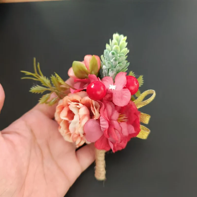 Lebensechte Floral Corsage