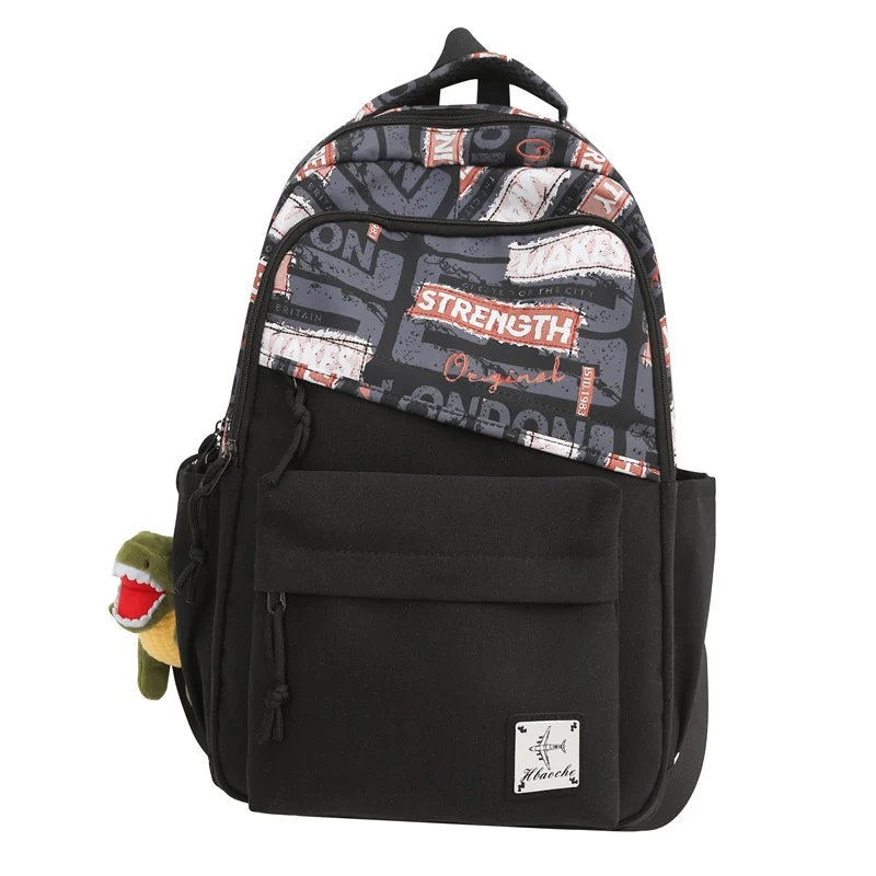 Trendy Grafikdruck Rucksack Karnz