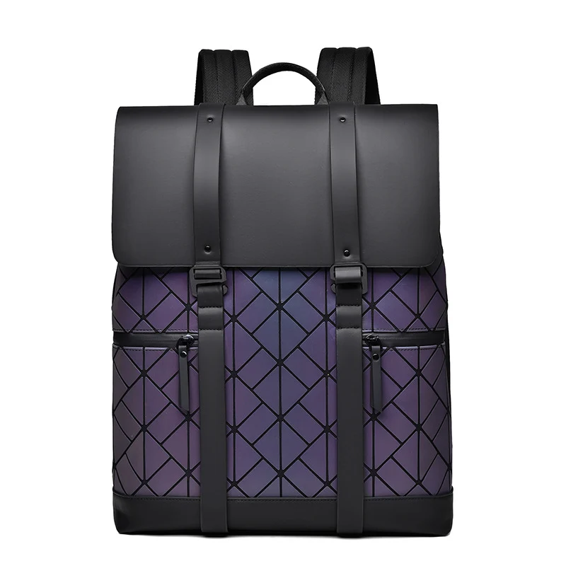 Stylische geometrisch gemusterte Rucksack Karnz
