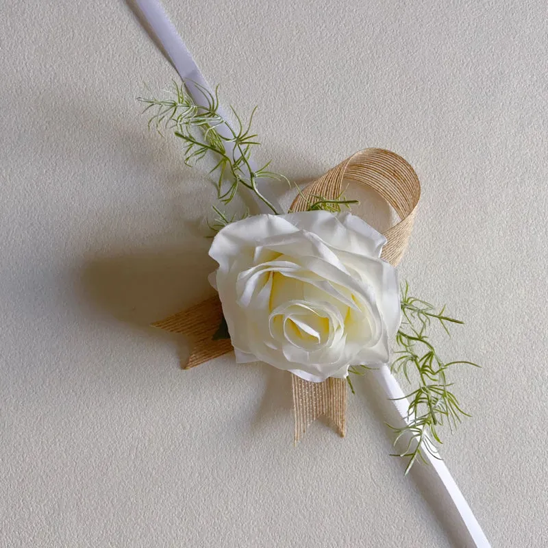 Elegante florale Haarschleife