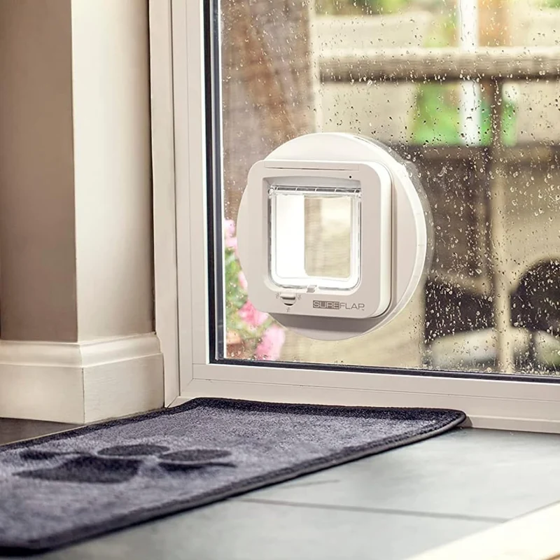 SureFlap Cat Door Flap with Microchip ID Model 38530 for Cats 21x21cm