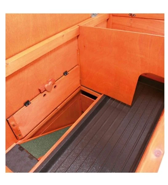 Trixie Natura Brown Hutch 2 Storey for Small Pets 116x111x65cm