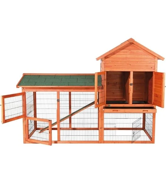 Trixie Natura Hutch with Large Enclosure for Small Pets 199x146x93cm