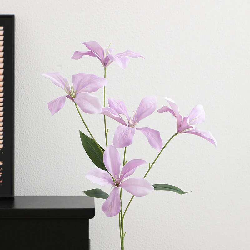 Künstlicher Orchideenblütenzweig mit filigranen Blüten Karnz
