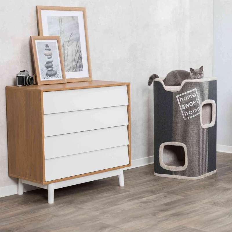 Trixie Jorge Tower & Scratch Post For Cats 78cm