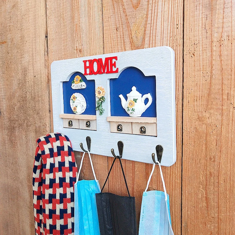 Dekorativer Wandhaken Organizer