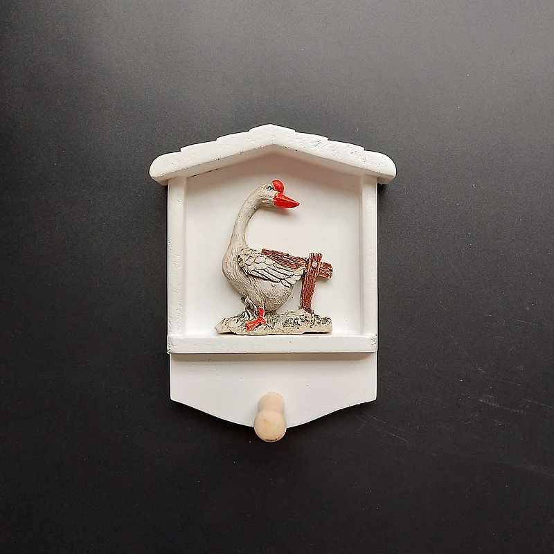Dekorativer Schlüsselanhänger Wandmontage mit Sonnenblumenmotiv