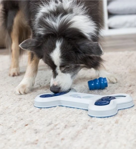 Trixie Dog Activity Flip Bone Toy for Dogs 32x18cm