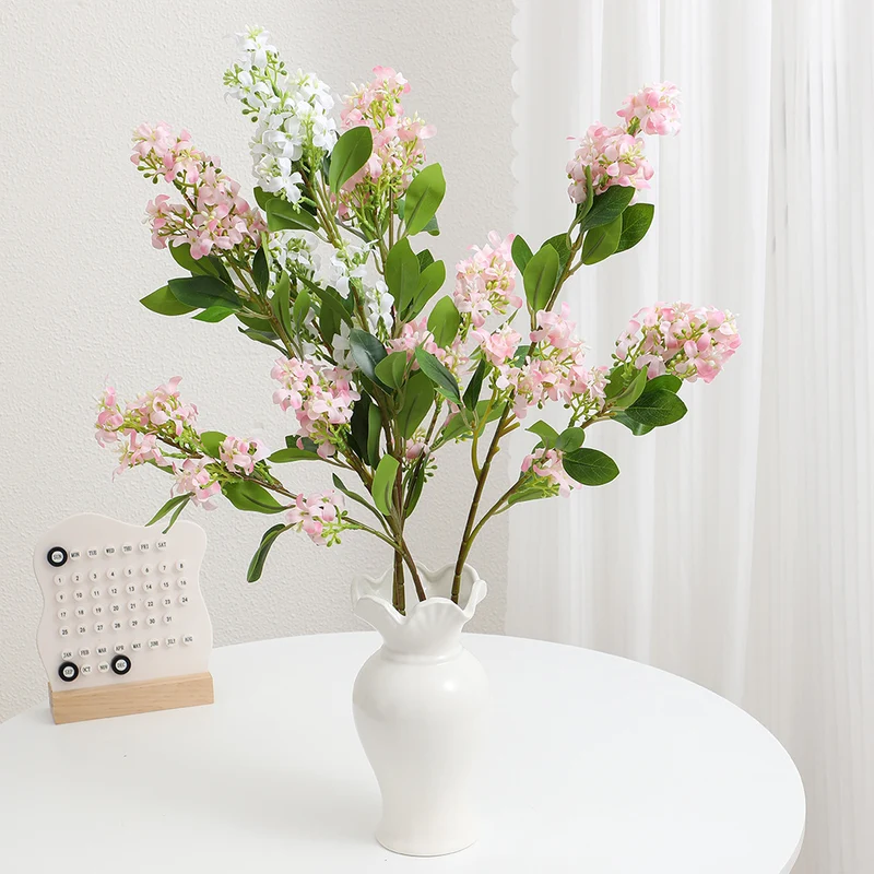 Künstlicher Blütenzweig mit leuchtenden Blüten Karnz