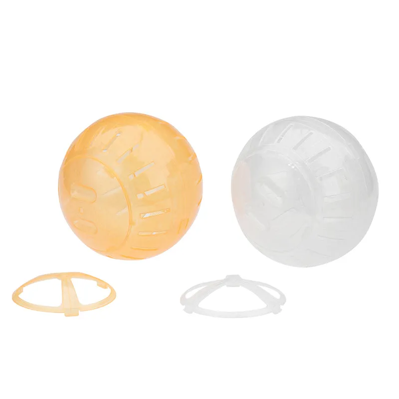 ebi Jogging Hamster Ball Toys Transparent & Glitter Orange