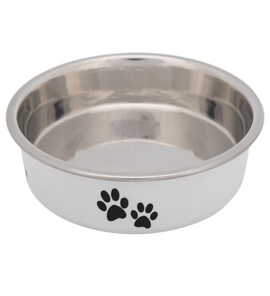 Trixie Stainless Steel Cat Bowl for Short-Nosed Breeds