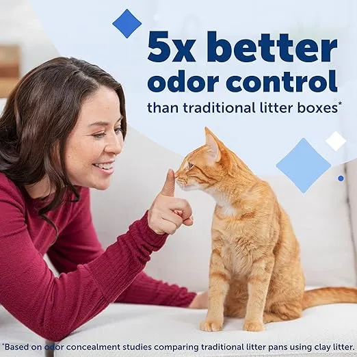 PetSafe ScoopFree Refill - Non-Clumping Crystal Cat Unscented Litter Tray 4.5lb