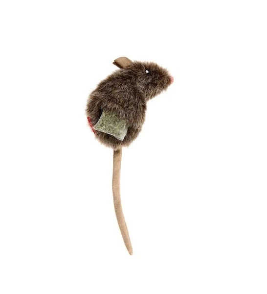 Gigwi Mouse with Refillable Catnip Cat Toy 16x14x25cm