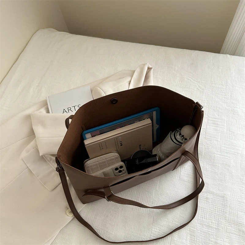 Vielseitige vegane Leder-Tote-Bag