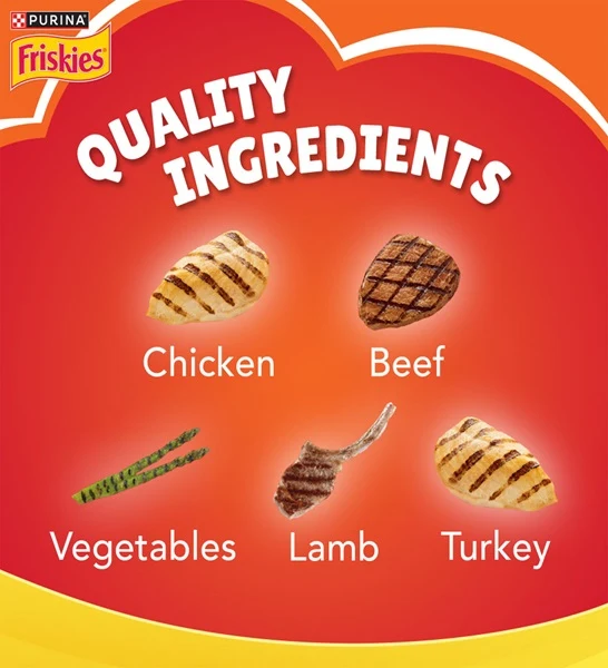 Friskies Meaty Grill Cat Dry Food 1KG