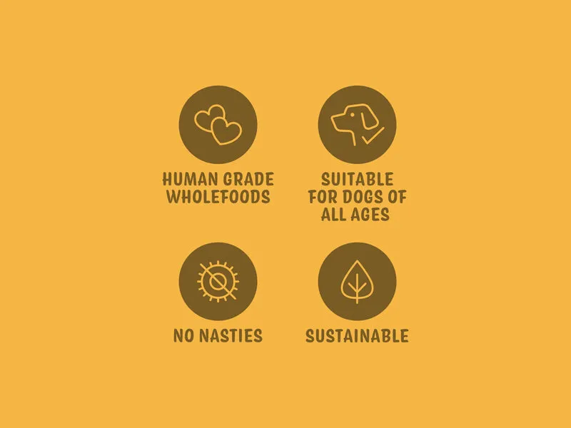 The K9 Kitchen Lamb Trachea Air Dried Dog Treats 100G