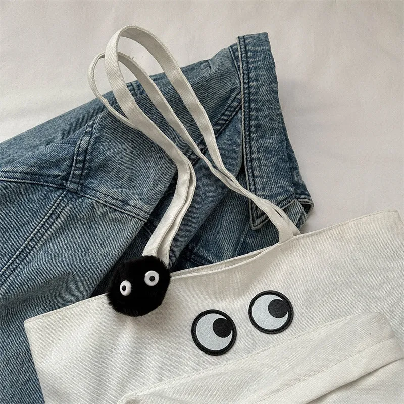Spaß Augen-Embellished Tragetasche
