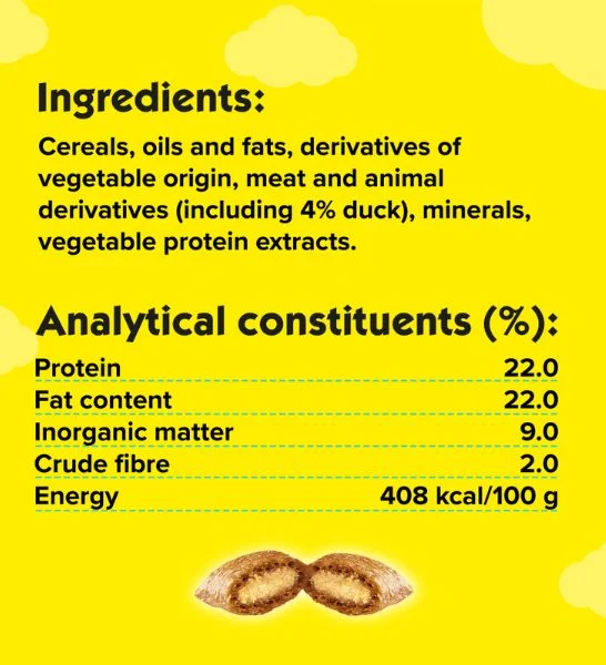 Dreamies Duck Cat Treats 60G
