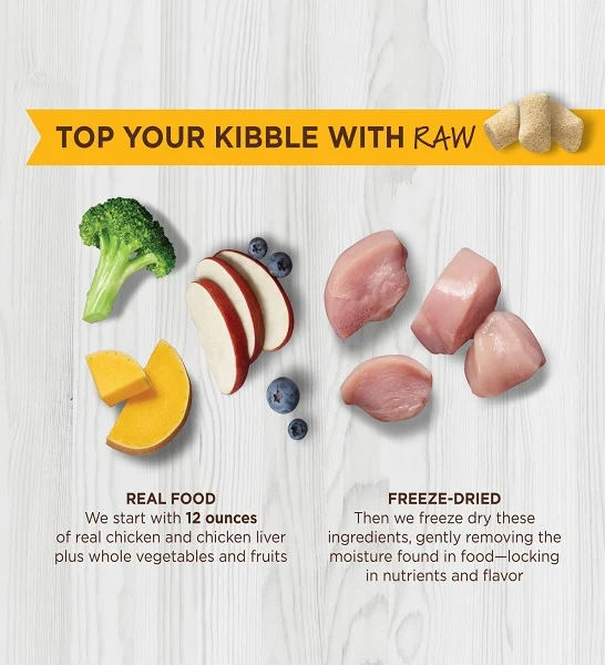 Instinct Raw Boost Mixers Chicken Freeze Dried Cat Food Topper 6OZ