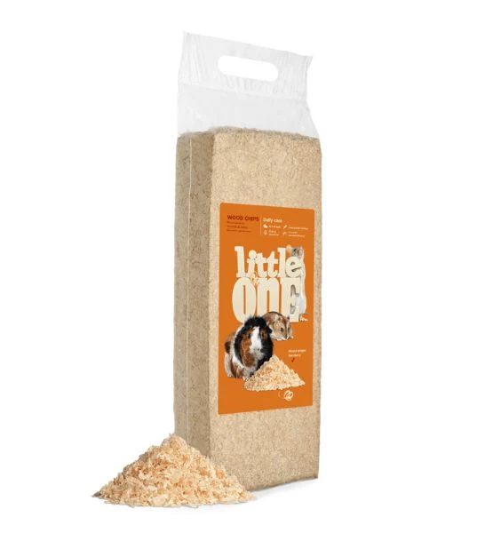 Little One Wood Chips for Small Pets 800G