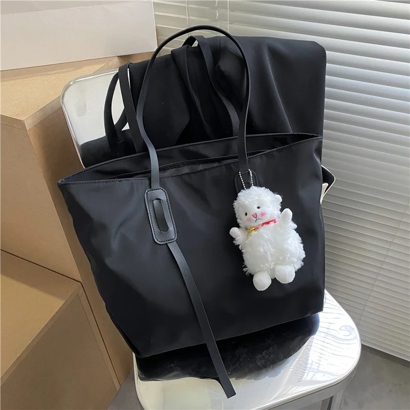 Charmantes Plüschbär Schlüsselanhänger Tote Bag