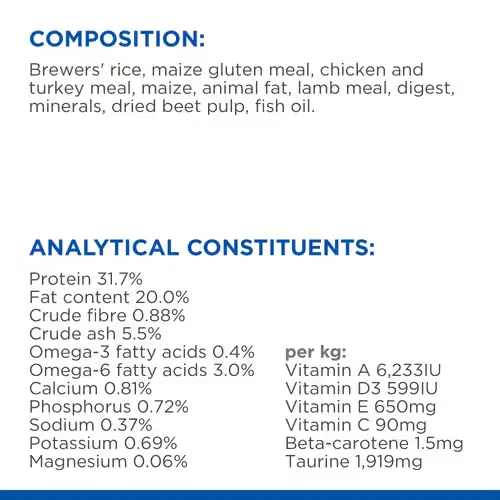 Hill's Science Plan Adult Cat Lamb Dry Food
