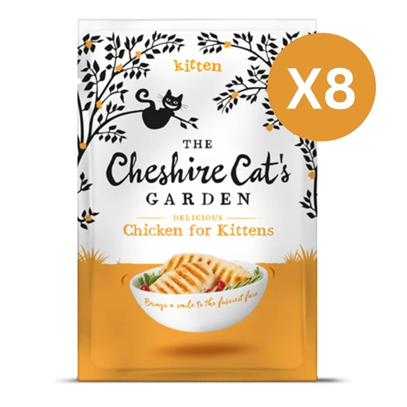 The Cheshire Cat's Garden Kitten Chicken Wet Cat Food