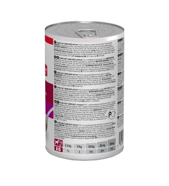 Hill's Science Plan Adult with Beef Wet Dog Food 370G