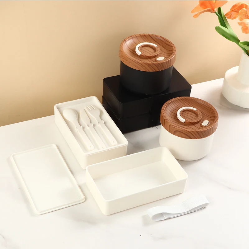 Isolierte Lunchkühltasche mit Fächern