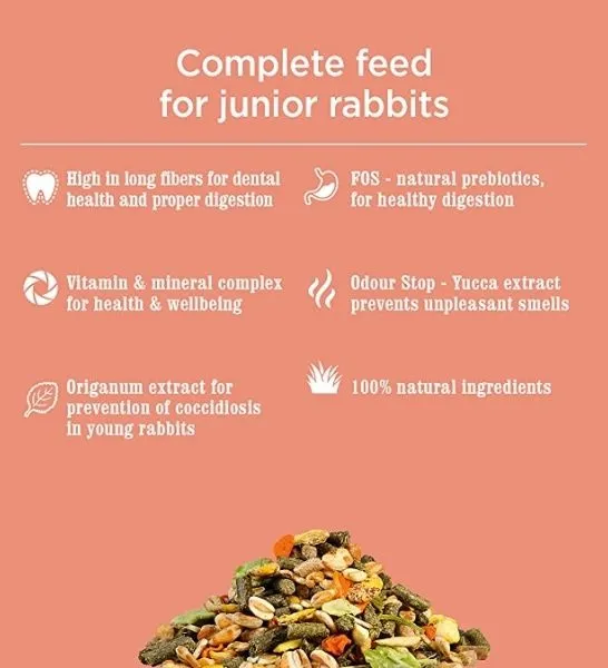 Little One Food for Junior Rabbits 900g
