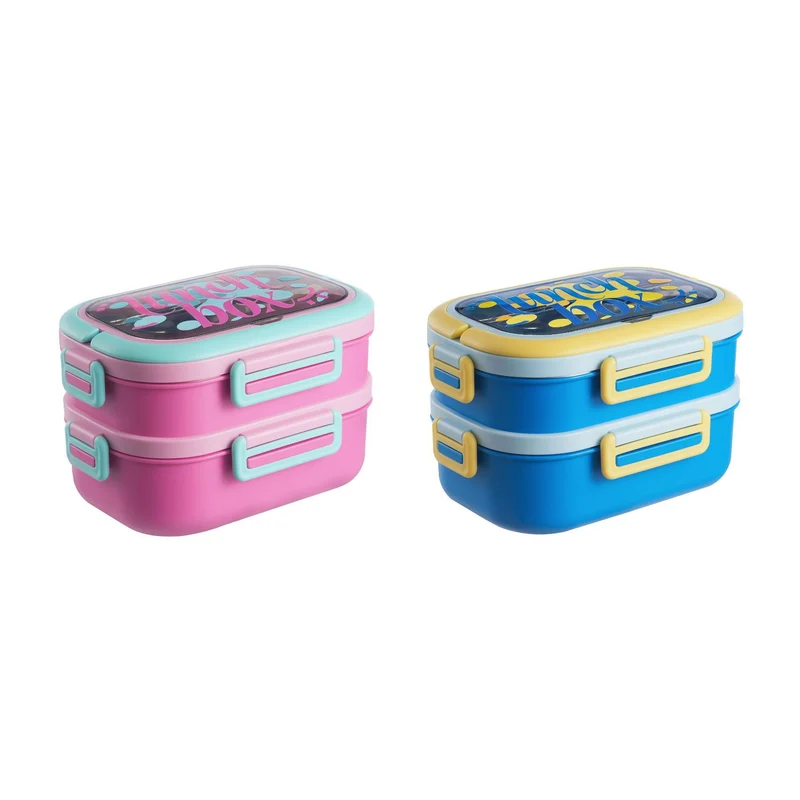 Verspielte Dual-Compartment Lunchbox