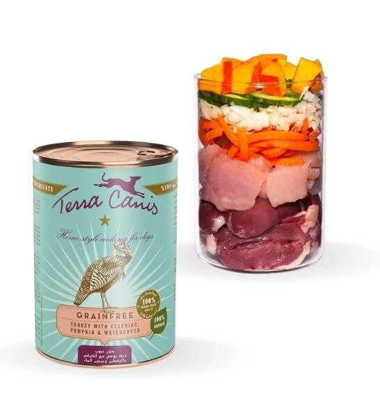 Terra Canis Grain-Free Turkey Dog Wet Food