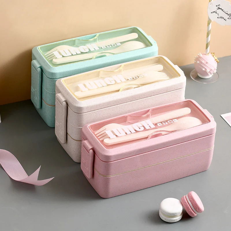 Umweltfreundliche Mehrschichtige Lunchbox