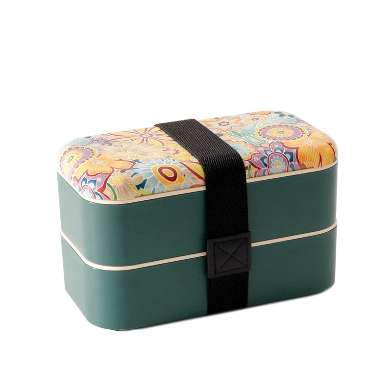 Umweltfreundliche Doppelschicht Lunchbox