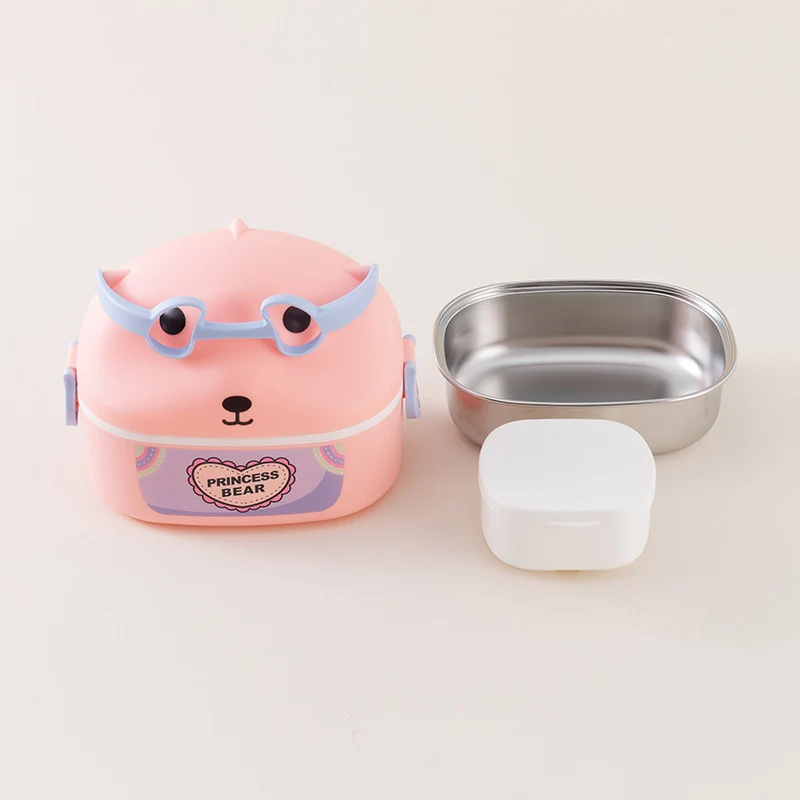 Adorable Tier-Themen Bento Box