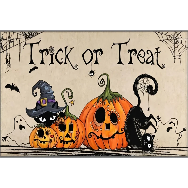 Halloween-Themen dekorative Badematte