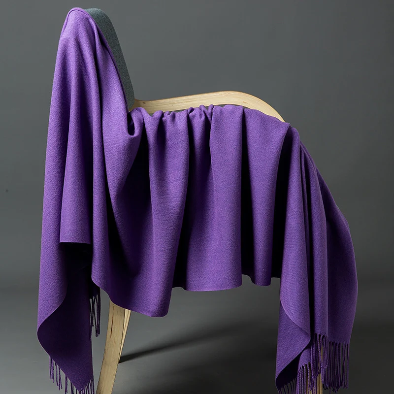 Luxuriöse Cashmere-Mischung Wurfdecke