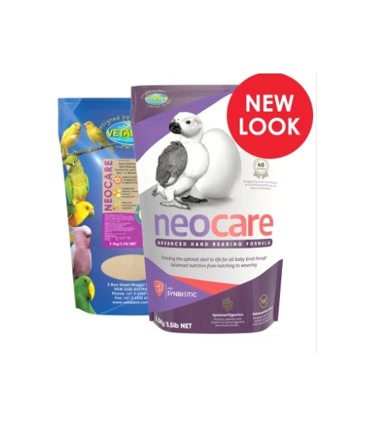 Vetafarm Neocare Hard Rearing Formula Food for Parrots 450G