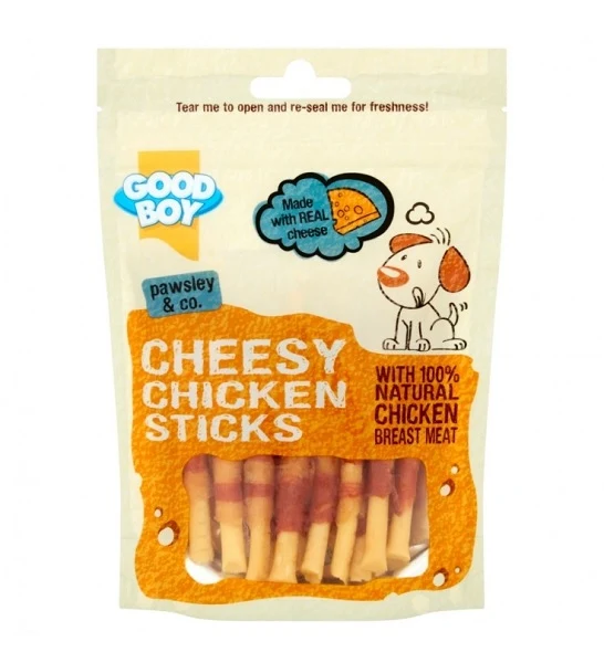 Armitage Cheesy Chicken Stick Dog Treats 80G