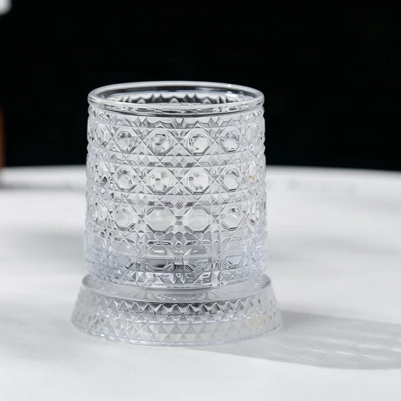Whiskeyglas aus Glas, 180 ml