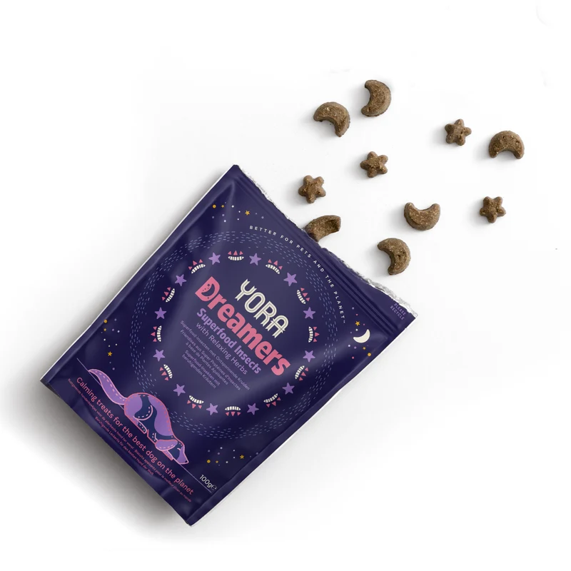 Yora Pet Foods Dreamers Calming Dog Treats With Relaxing Herbs 100G