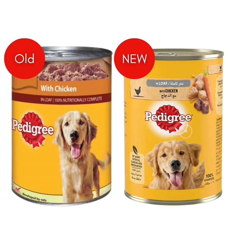 Pedigree Chicken in Loaf Wet Dog Food 400G