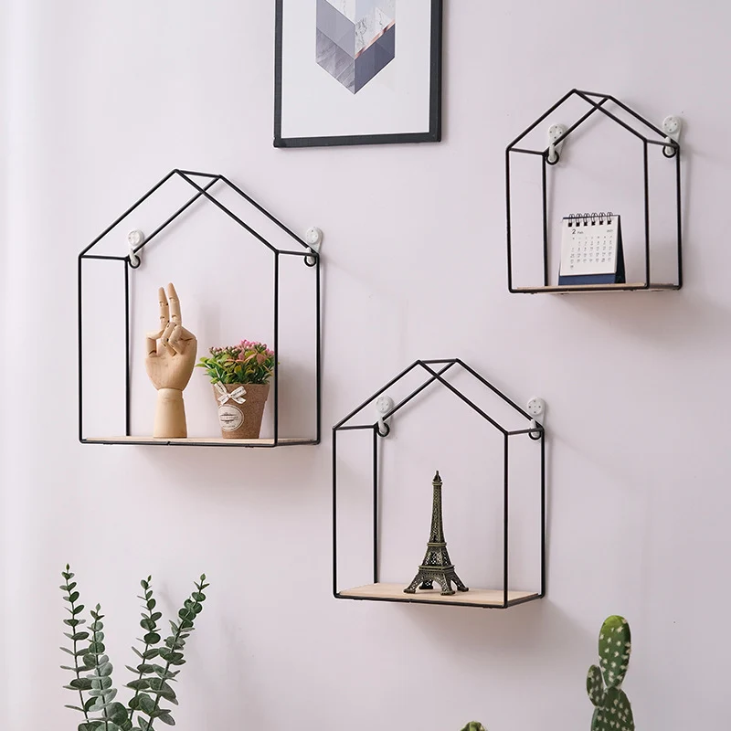 Moderne geometrische Wandregal