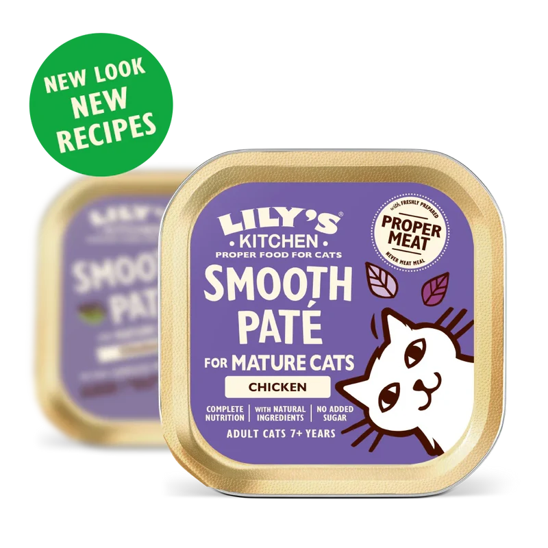 Lily's Kitchen Chicken Pate for Mature Cats Wet Food