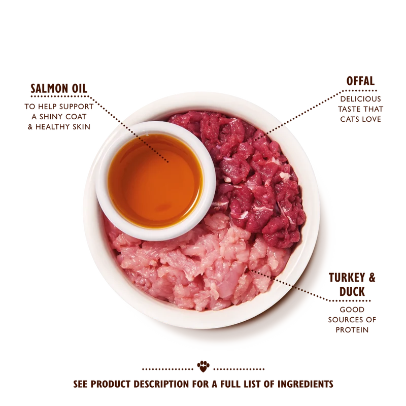 Lily's Kitchen Turkey & Duck Pate Wet Cat Food