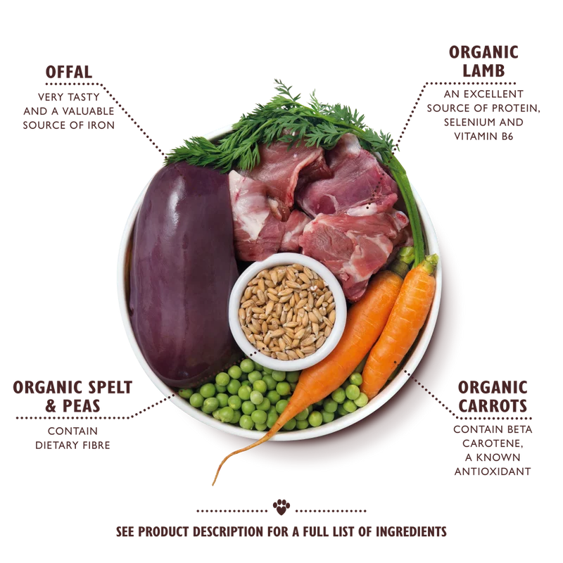 Lily's Kitchen Organic Lamb Supper Wet Dog Food