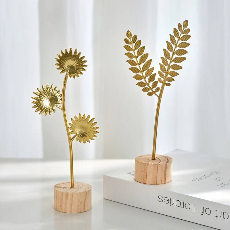 Dekorative Ginkgo Blatt Skulptur